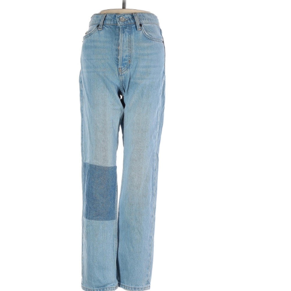 Reformation Cynthia Patch High Rise Jeans Size 23